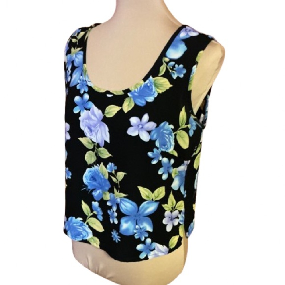 Vtg 90s floral tank top